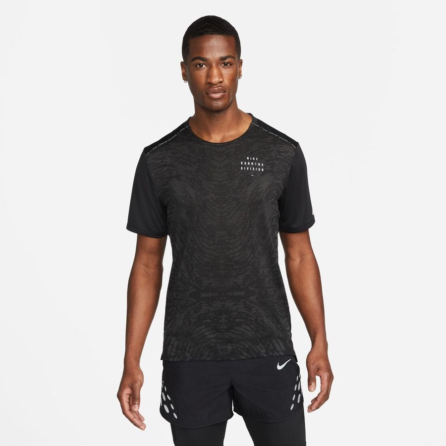 Nike Løbe T-Shirt Dri-FIT Run Division Rise 365 - Sort/Sølv thumbnail