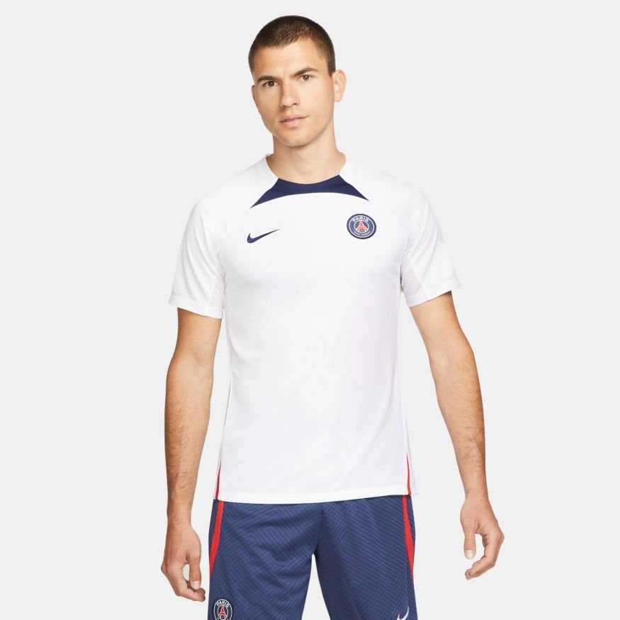 Paris Saint-Germain Trænings T-Shirt Dri-FIT - Hvid/Navy