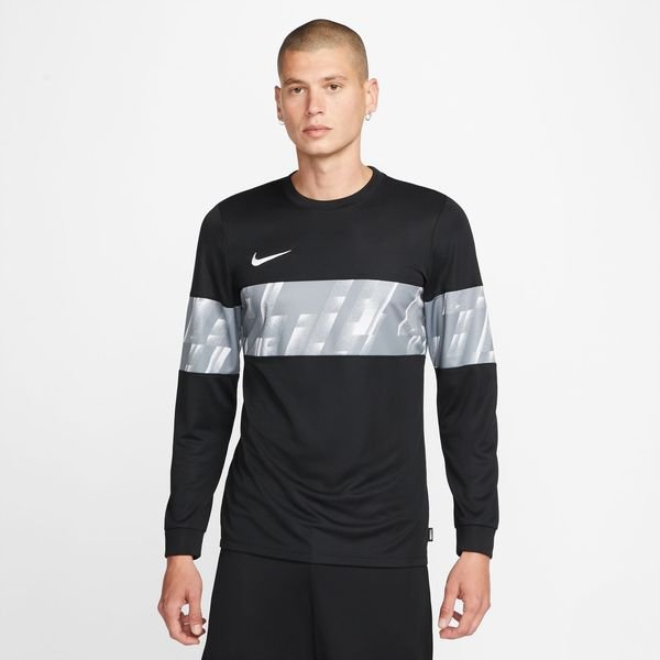 Nike F.C. Training Shirt Dri-FIT Libero - Black/White | www ...