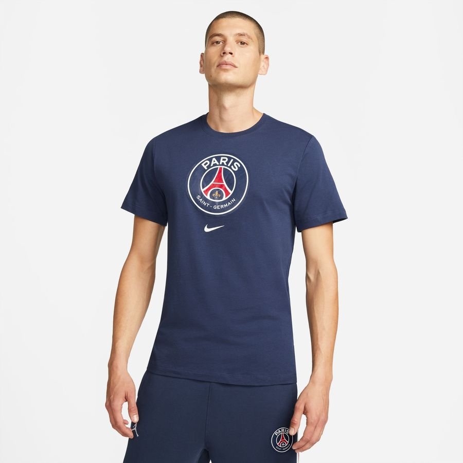 Paris Saint-Germain T-Shirt Crest - Navy