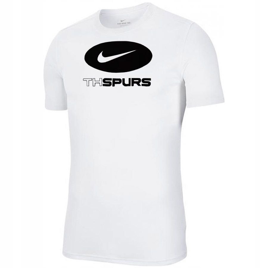 Tottenham T-Shirt Swoosh Club - Vit