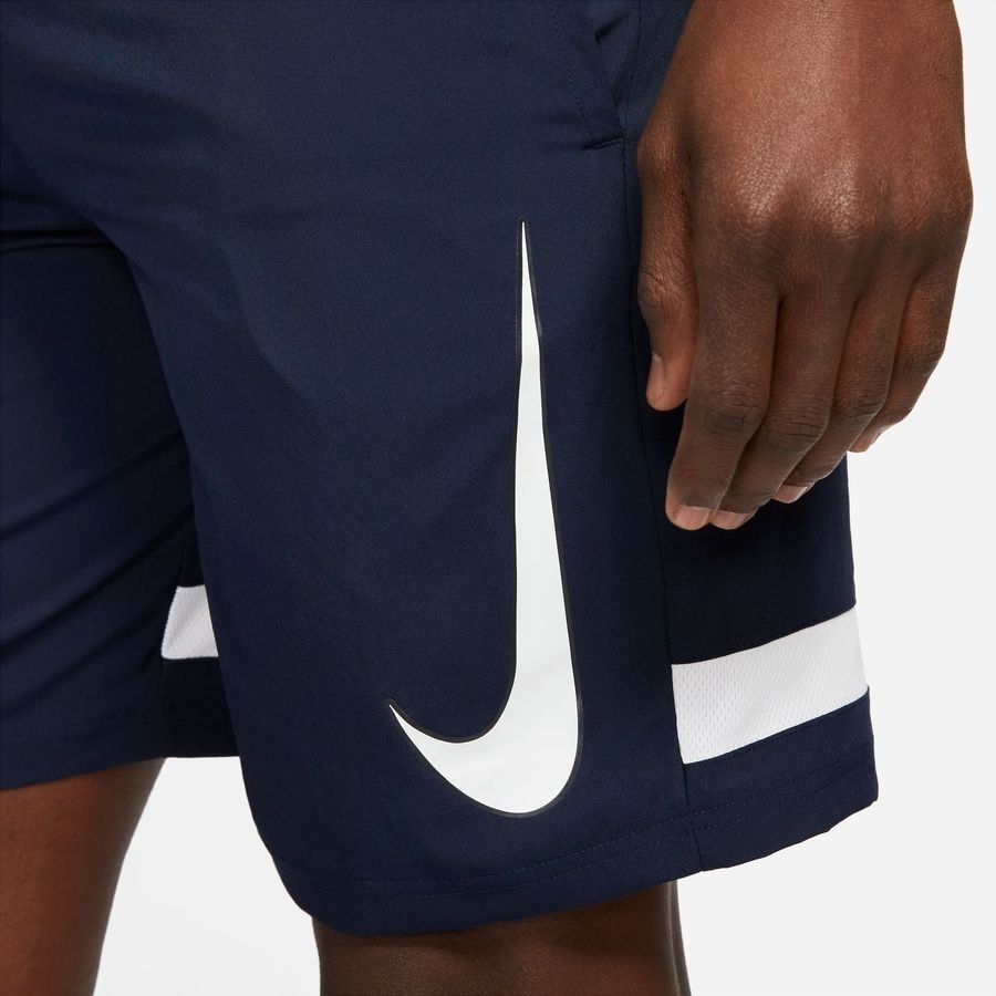 Nike Training Shorts Dri FIT Academy Woven Obsidian White