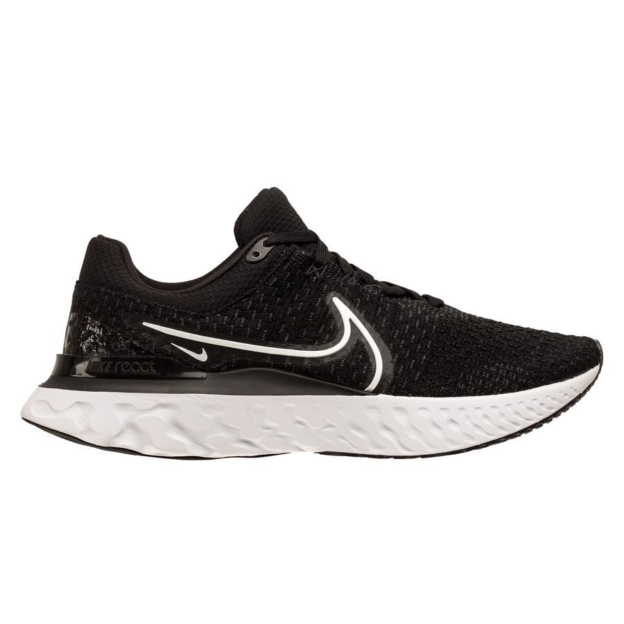 Nike Running Shoe React Infinity Run FK 3 - Black/White | www ...