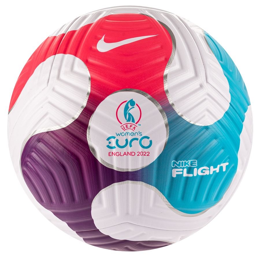 Nike Fodbold Flight UEFA Women's EURO 2022 - Hvid/Pink/Blå thumbnail