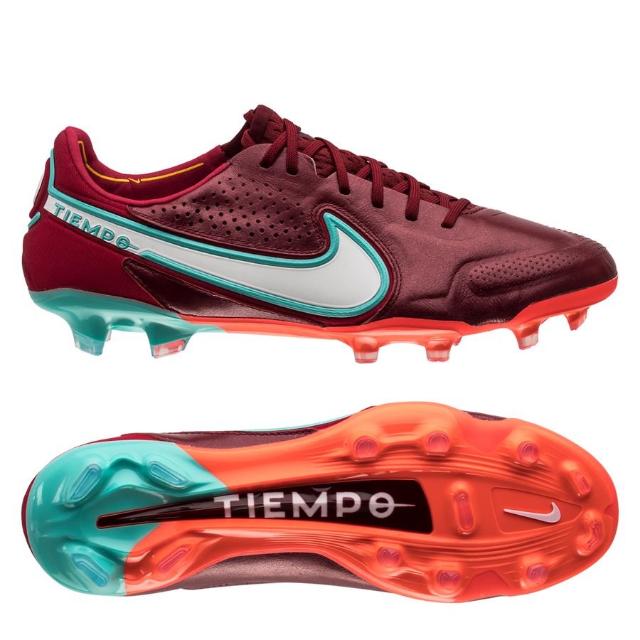 Nike Tiempo Legend 9 Elite FG Blueprint - Bordeaux/Hvid/Pink thumbnail