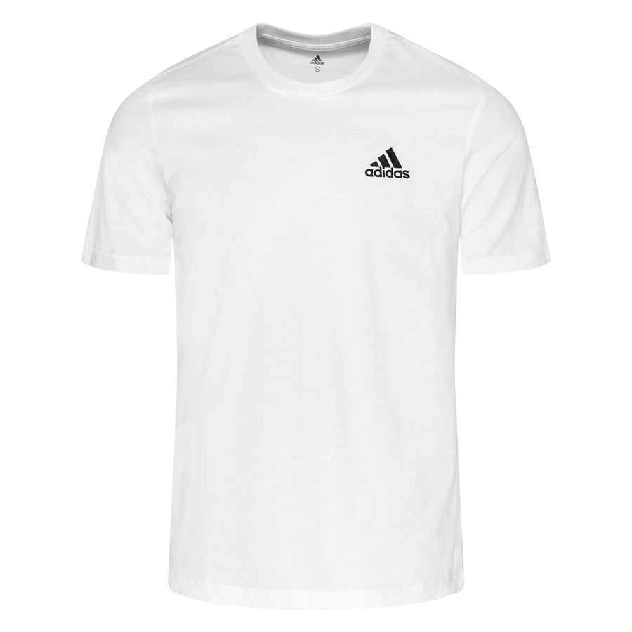 adidas T-Shirt Essentials - Hvid/Sort thumbnail