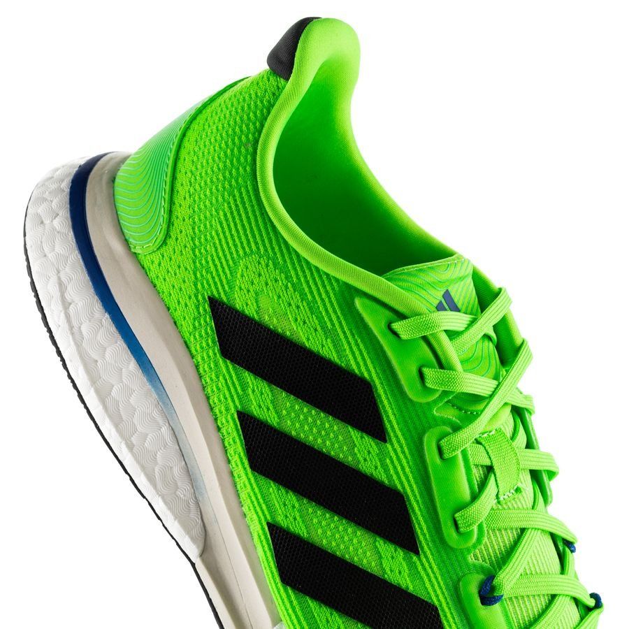 adidas Running Shoe Supernova + - Solar Green/Carbon/Royal Blue