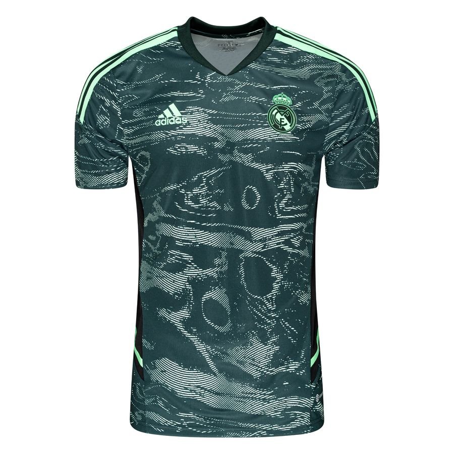 Herren Bekleidung T-Shirts Kurzarm T-Shirts adidas Synthetik Real Madrid Condivo 22 All-Weather Jacke in Grün für Herren 