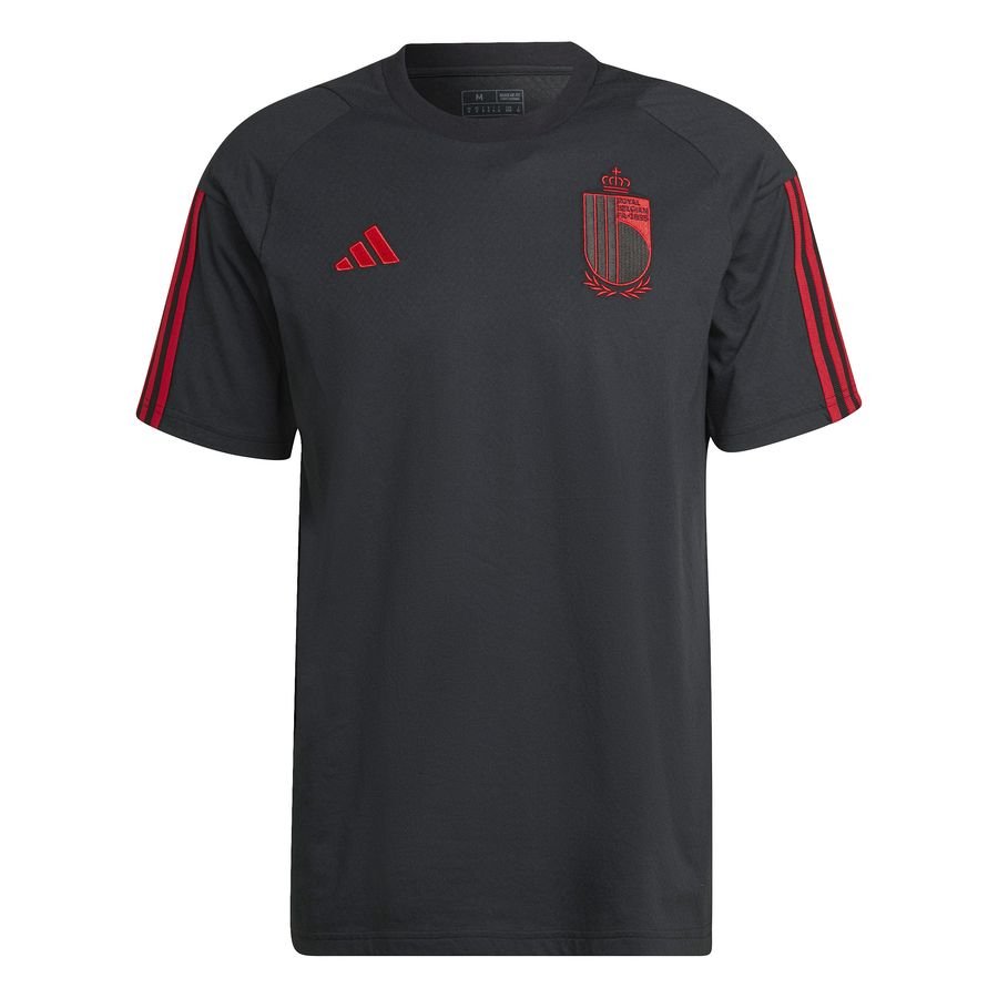 Belgien Trænings T-Shirt VM 2022 - Sort/Rød thumbnail