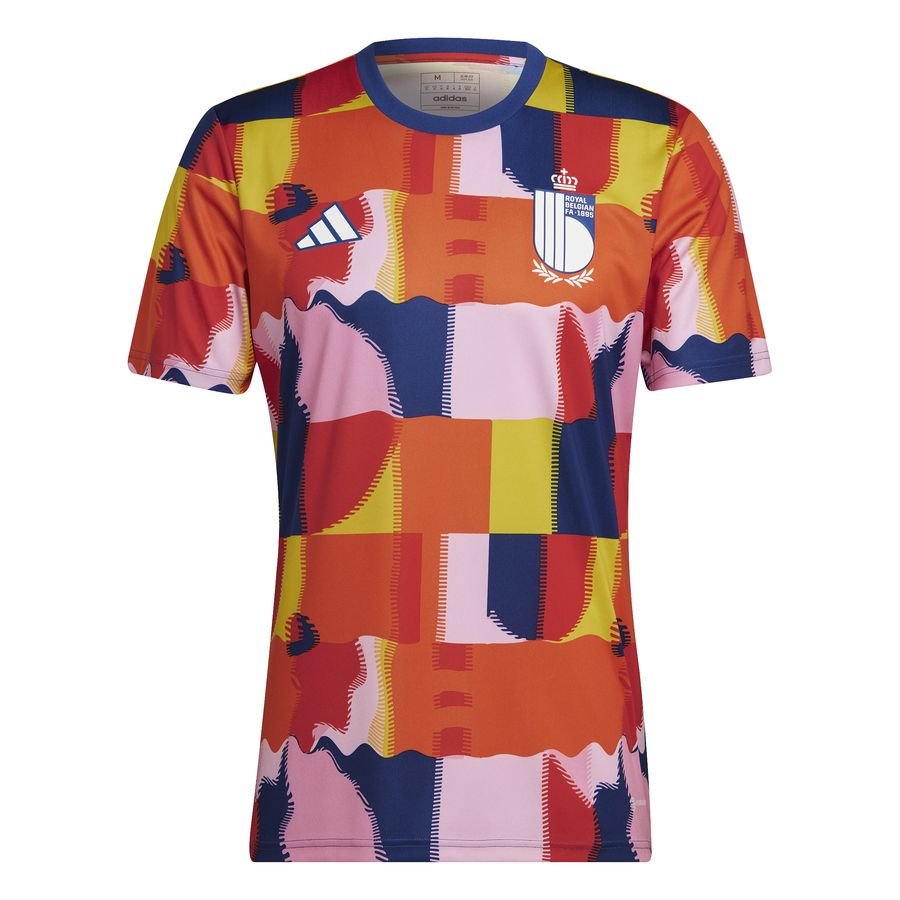 Belgien Tränings T-Shirt Pre Match 2022/23 - Multicolor