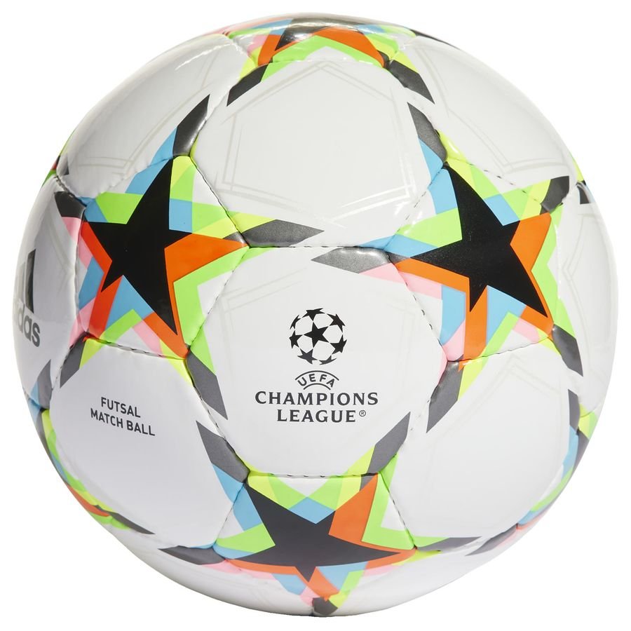 adidas Fotboll Pro Sala Champions League 2022 - Vit/Silver/Turkos