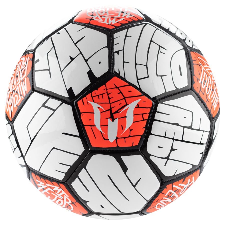 adidas Fotboll Club Messi Balon te Adoro - Vit/Svart/Röd