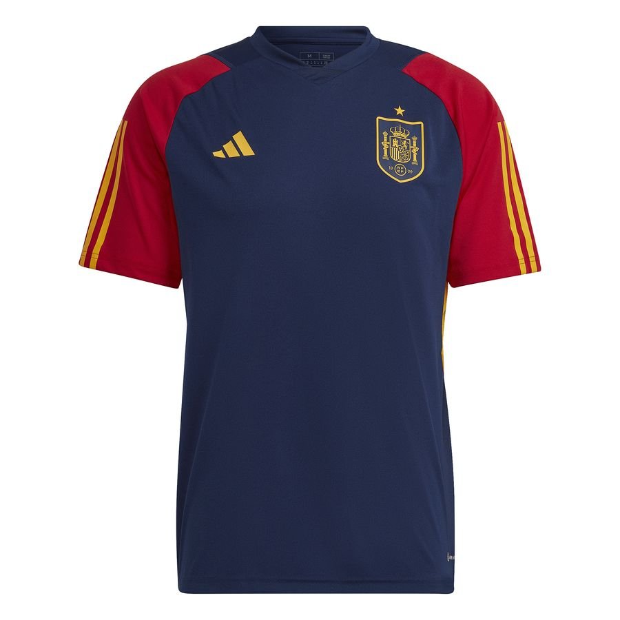 Spanien Trænings T-Shirt Tiro 23 VM 2022 - Mørkeblå/Rød/Gul thumbnail