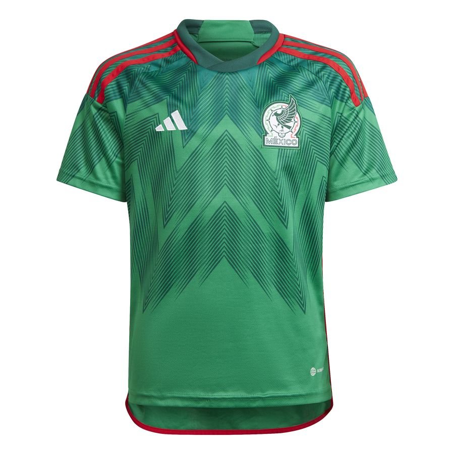 Mexico Hjemmebanetrøje VM 2022 Børn