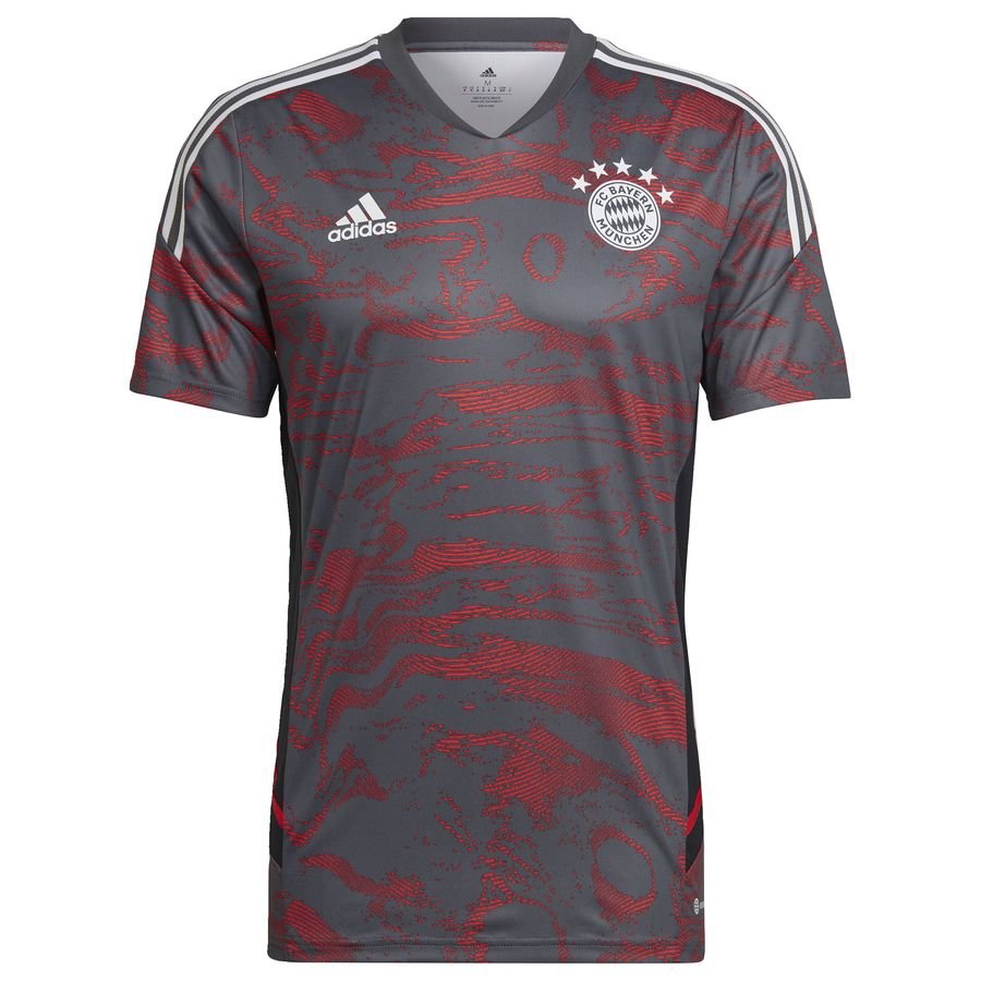 Bayern München Tränings T-Shirt Condivo 22 - Röd/Grå