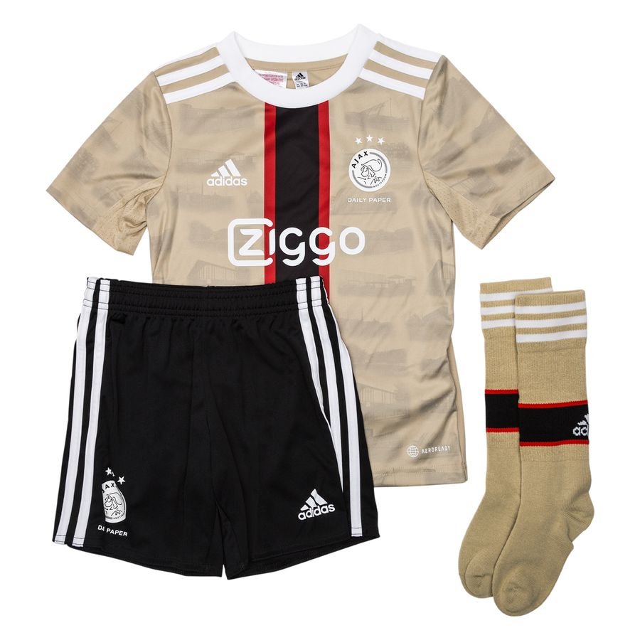 Ajax 3. Trøje 2022/23 Mini-Kit Børn thumbnail