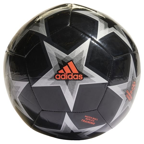 adidas Ballon Club Champions League - Noir/Rouge/Argenté