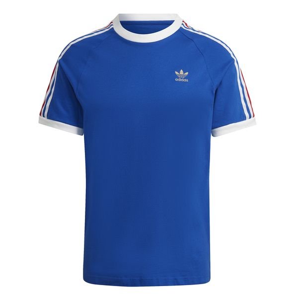 Kijker cap symbool adidas Originals T-Shirt France - Bleu/Blanc/Doré | www.unisportstore.fr