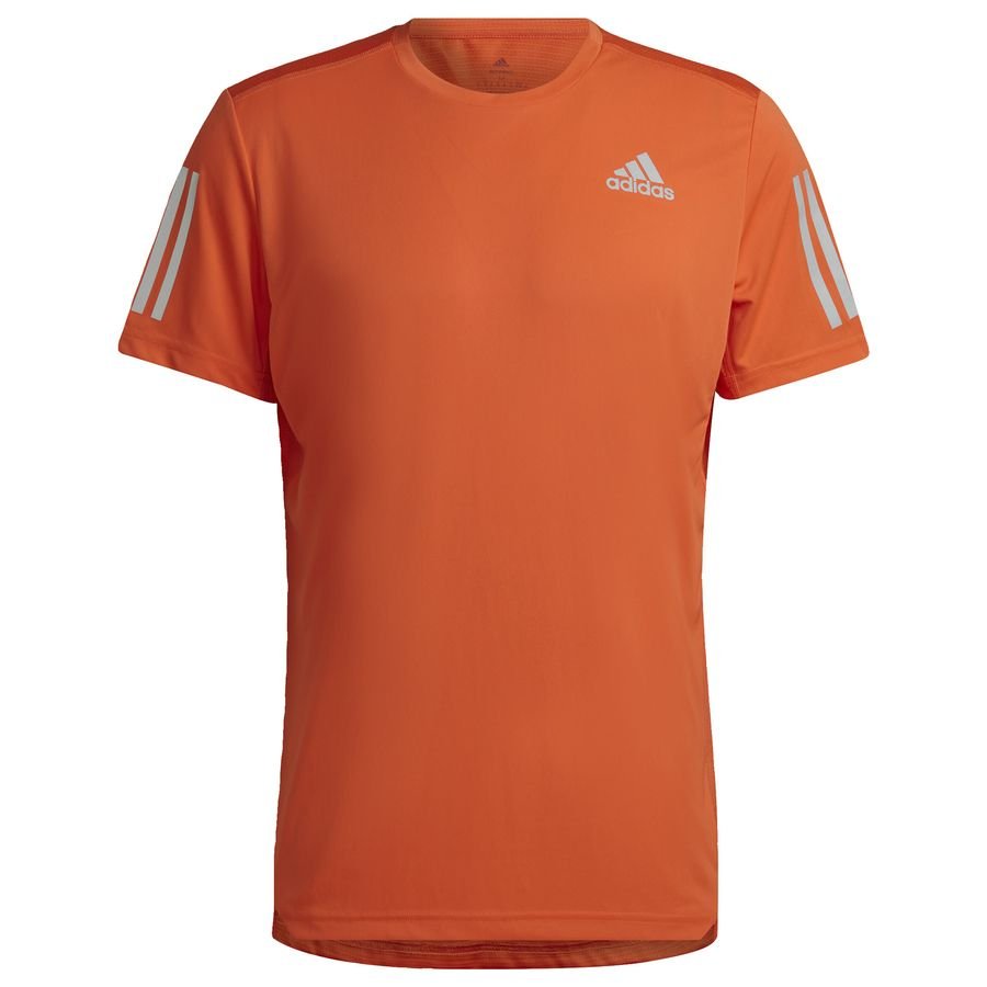 adidas Løbe T-Shirt Own The Run - Orange/Sølv thumbnail