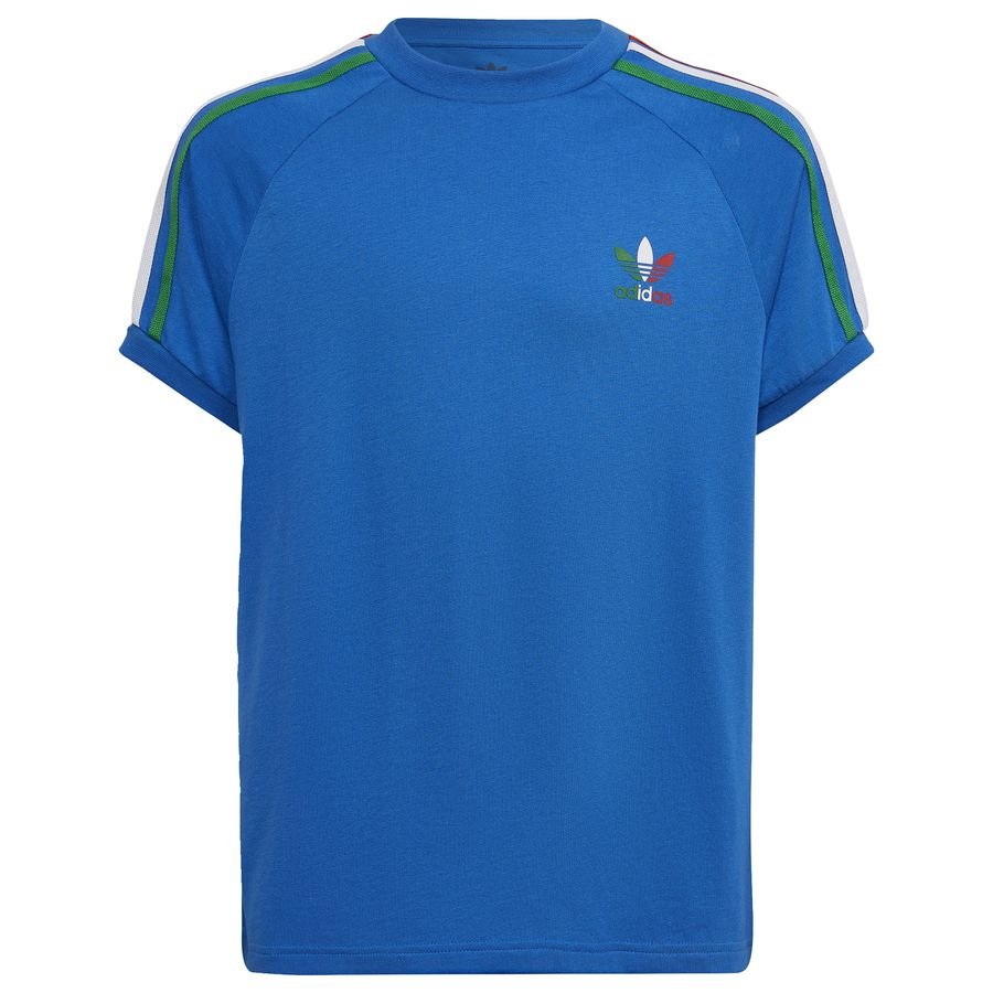 Bilde av Adidas Originals T-skjorte Adicolor 3-stripes - Blå Barn, Størrelse 140 Cm