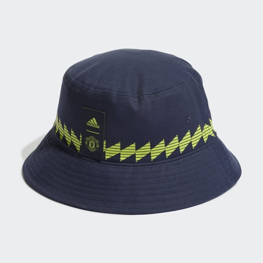 Manchester United Bucket Hat - Navy/Gul