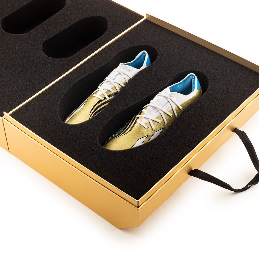 adidas X Speedportal Messi .1 FG Leyenda - Goud/Wit/Blauw