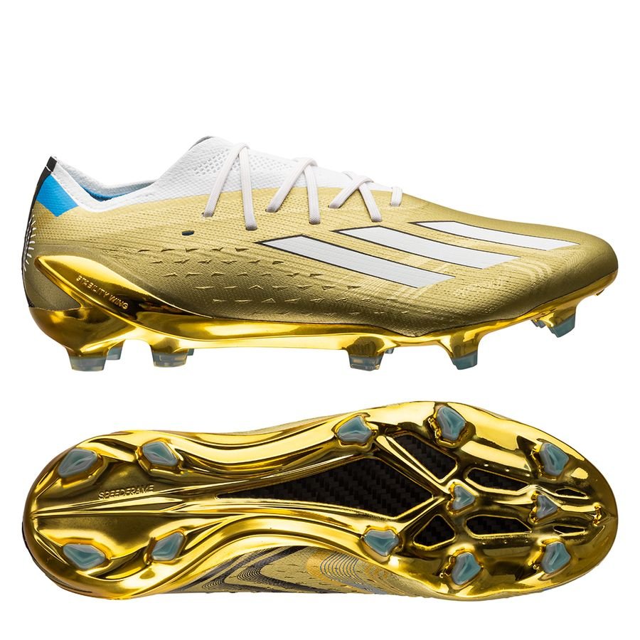 ortodoks tilbagemeldinger Skygge adidas X Speedportal Messi .1 FG Leyenda - Gold Metallic/Footwear  White/Pulse Blue LIMITED EDITION | www.unisportstore.com