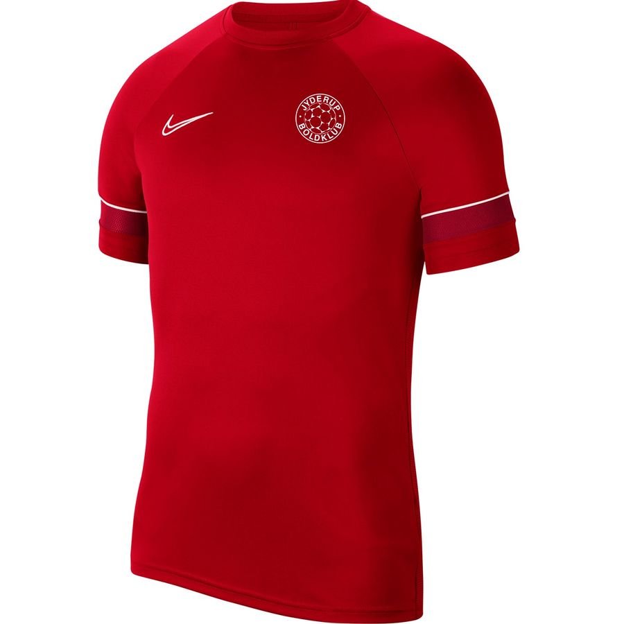 Jyderup Boldklub Trænings T-Shirt - Rød/Hvid/Rød Børn thumbnail
