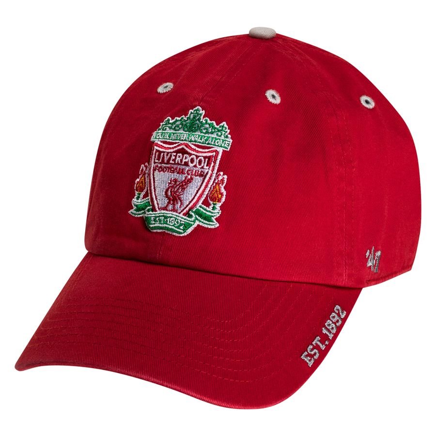 Liverpool Keps '47 Clean Up Logo - Röd