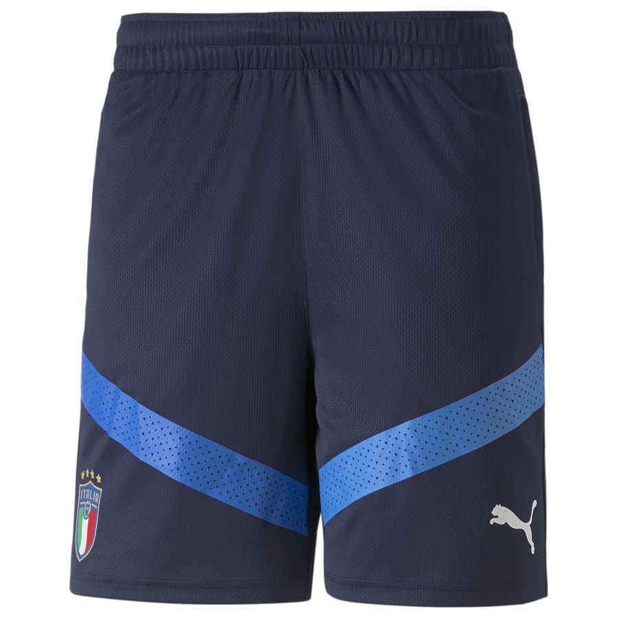 FIGC Training Shorts Peacoat-Ignite Blue thumbnail