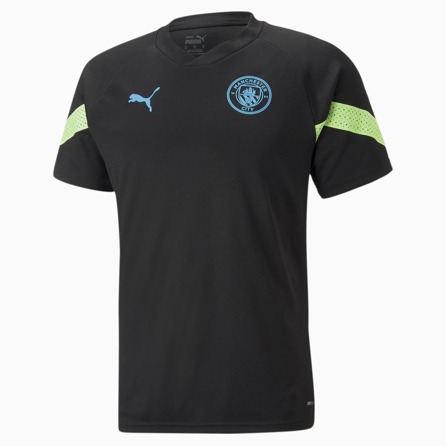 Manchester City Tränings T-Shirt - Svart/Grön