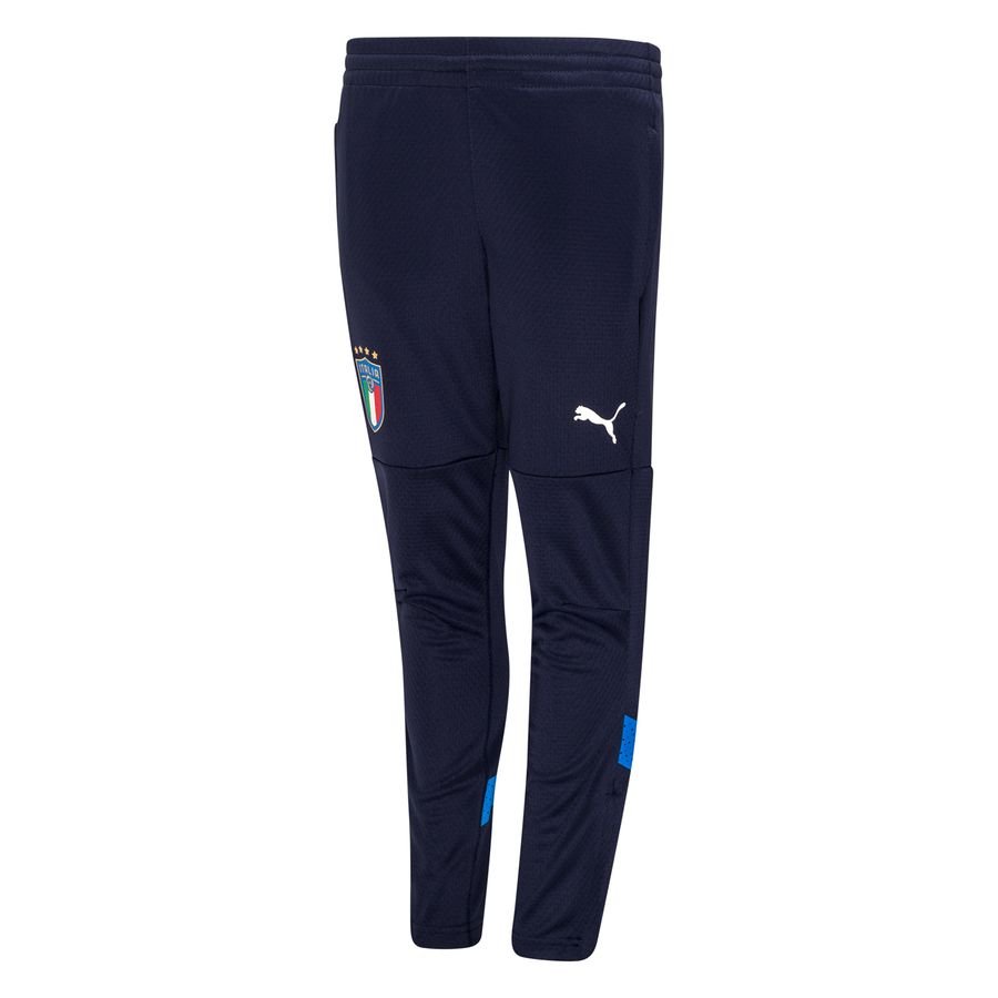 FIGC Training Pants Jr w/ pockets Peacoat-Ignite Blue thumbnail