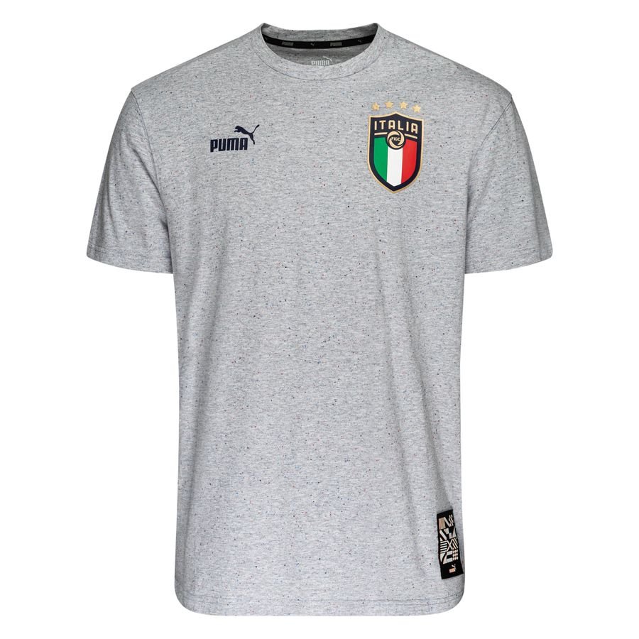 Italien T-Shirt FtblCulture - Grå/Navy thumbnail