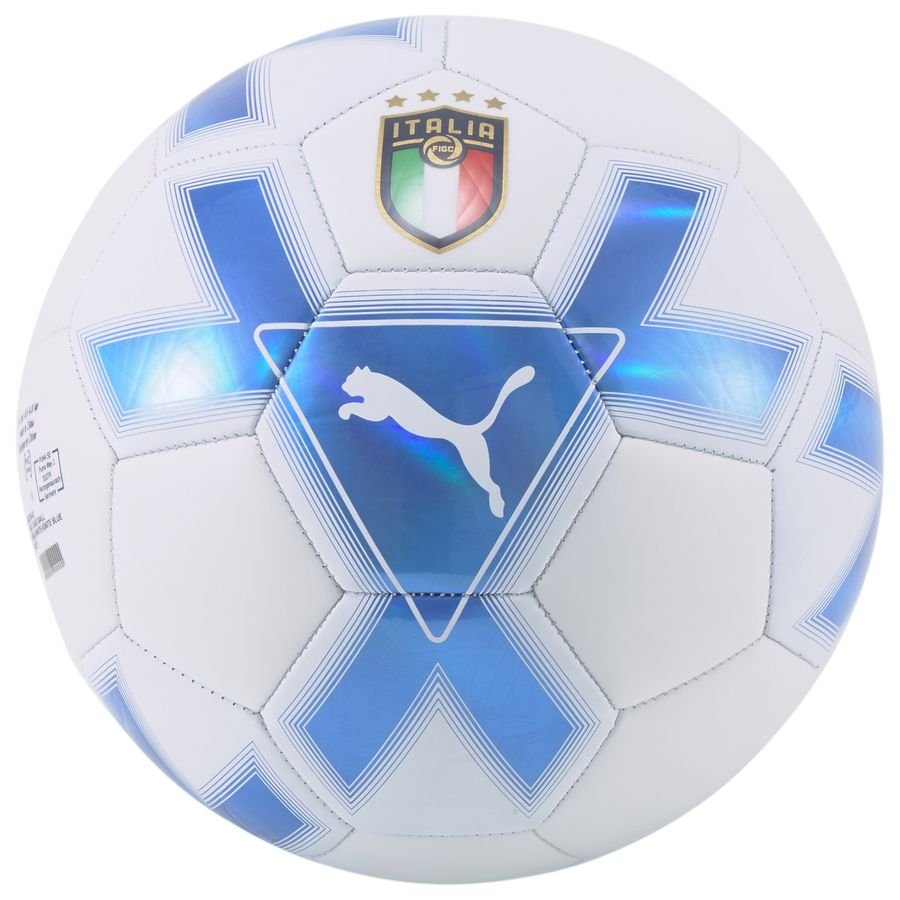 FIGC CAGE ball Puma White-Ignite Blue