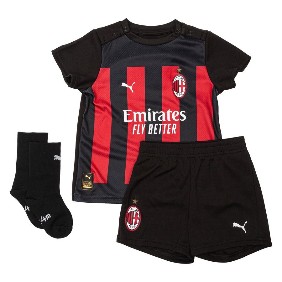 Milan Hjemmebanetrøje 2022/23 Mini-Kit Børn