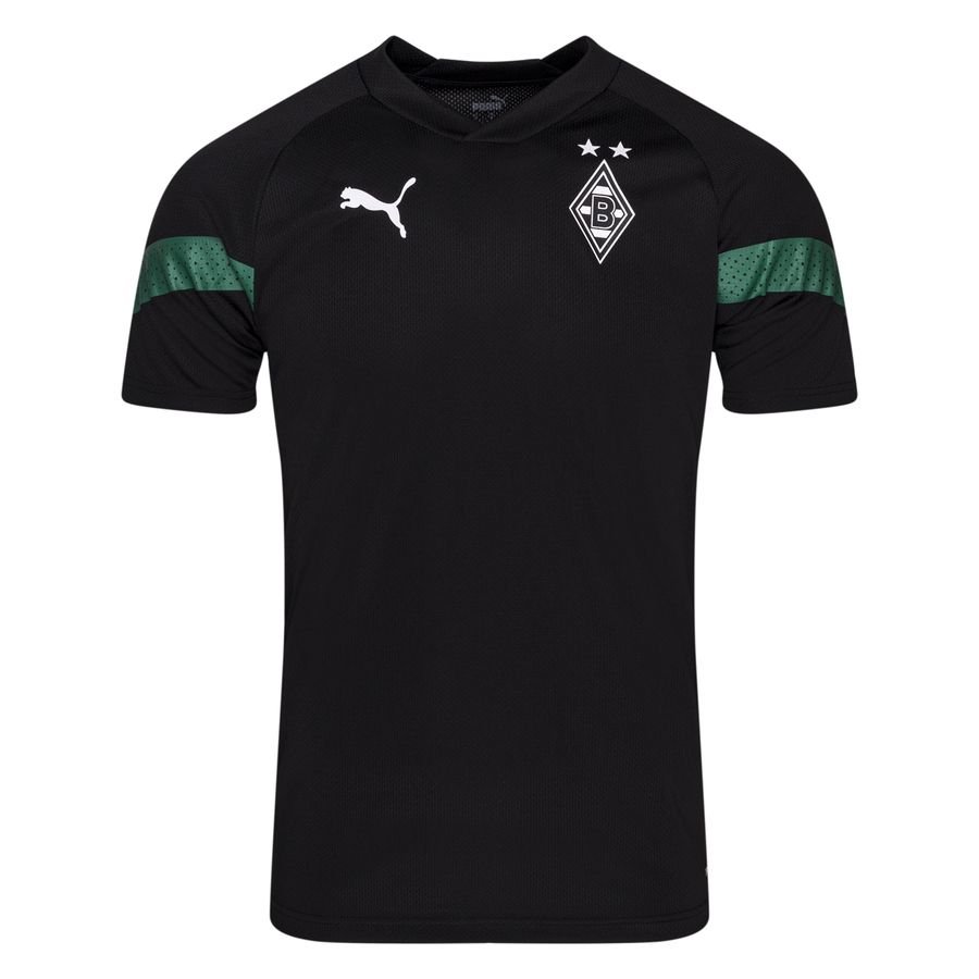 Borussia Monchengladbach Tränings T-Shirt - Svart/Grön