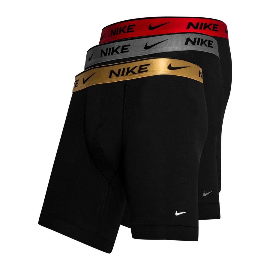Nike Boxershorts 3-Pak - Sort/Guld/Sølv/Rød thumbnail