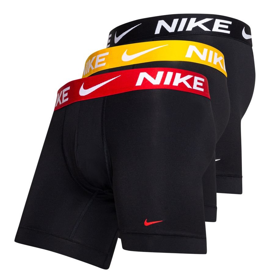 Nike Boxershorts 3-Pak - Sort/Rød/Gul/Hvid thumbnail