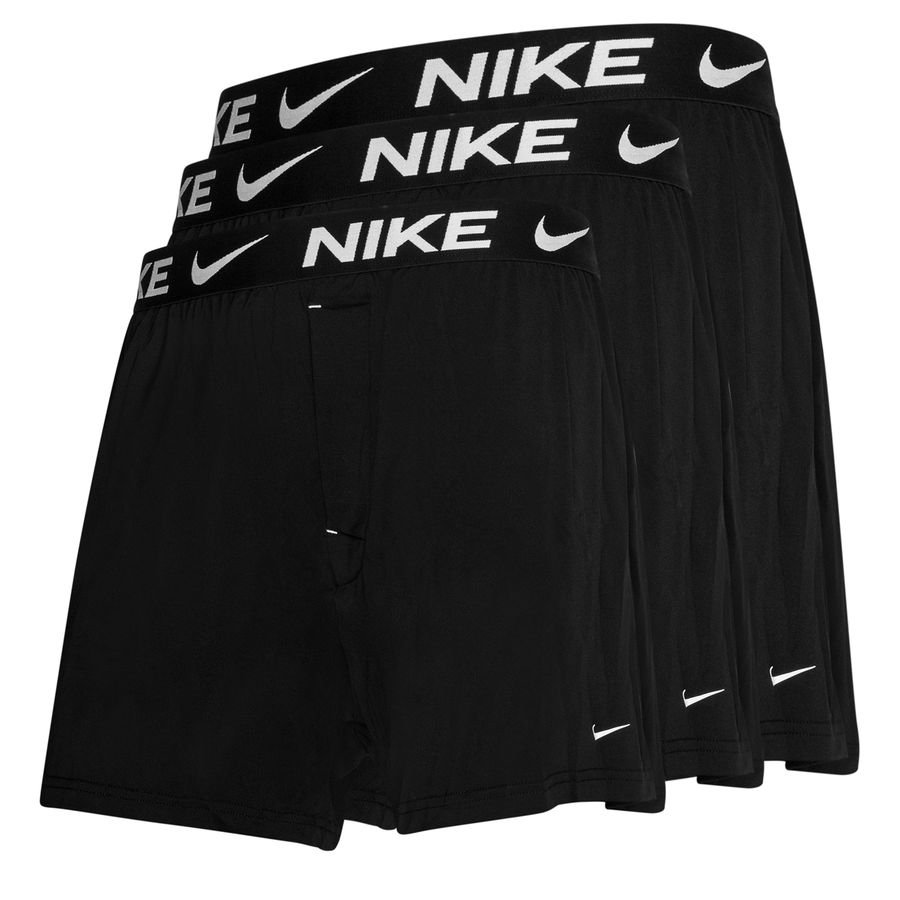 Nike Boxershorts Dri-FIT Essential Micro 3-Pak - Sort/Hvid thumbnail