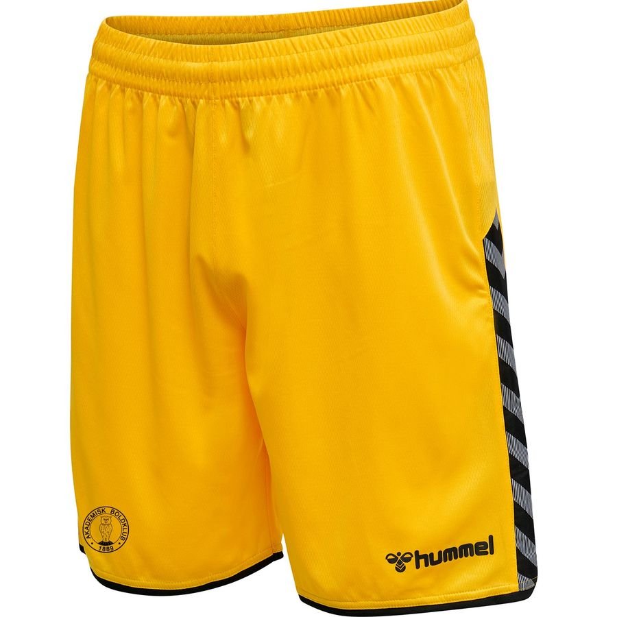 Hummel Shorts Authentic Poly - Gul/Sort thumbnail