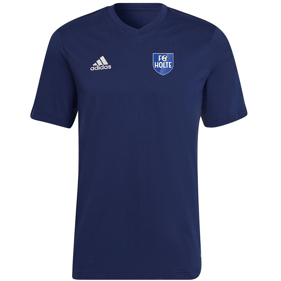 FC Holte Bomulds T-Shirt - Navy thumbnail