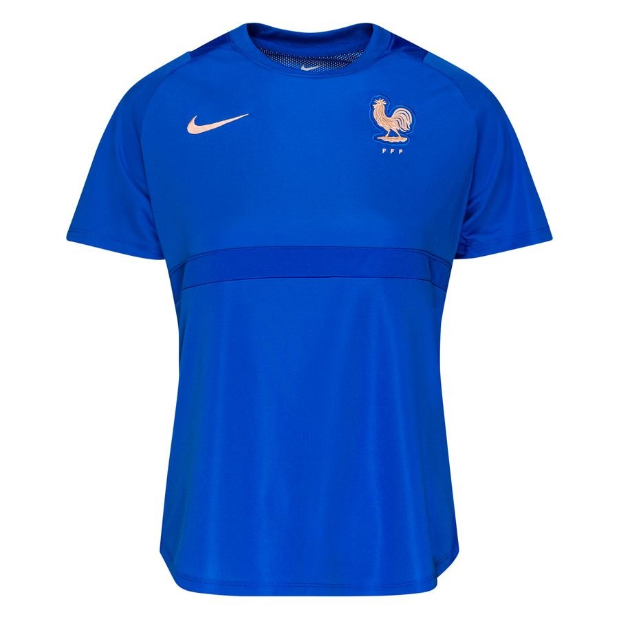 Frankrig Trænings T-Shirt Academy Pro Women's EURO 2022 - Blå Kvinde thumbnail