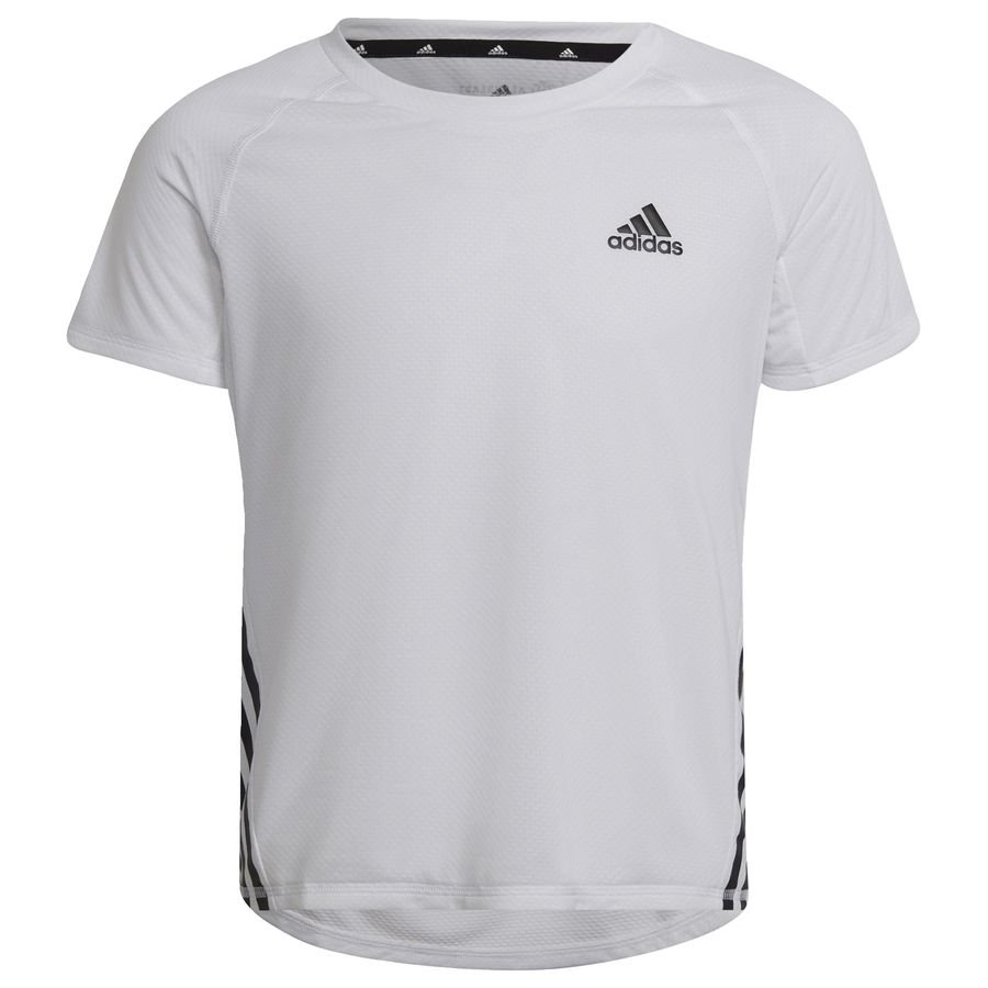AEROREADY Training 3-Stripes T-shirt Hvid thumbnail