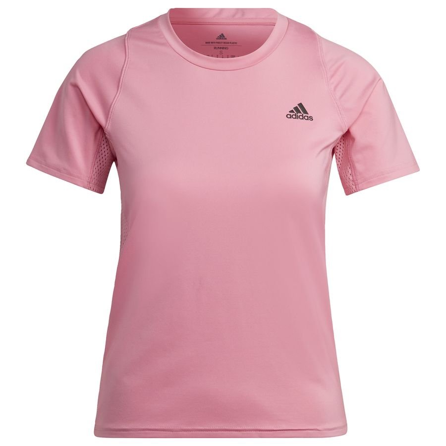 Run Fast Made With Parley Ocean Plastic Running T-shirt Pink thumbnail