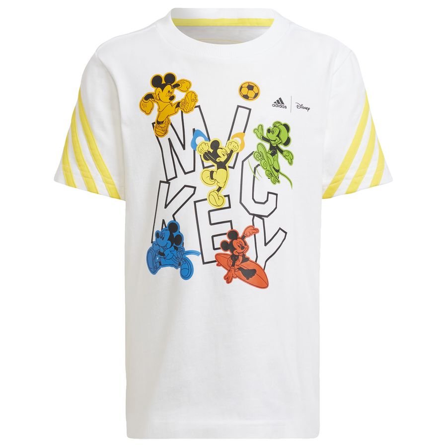adidas x Disney Mickey Mouse T-shirt Hvid thumbnail