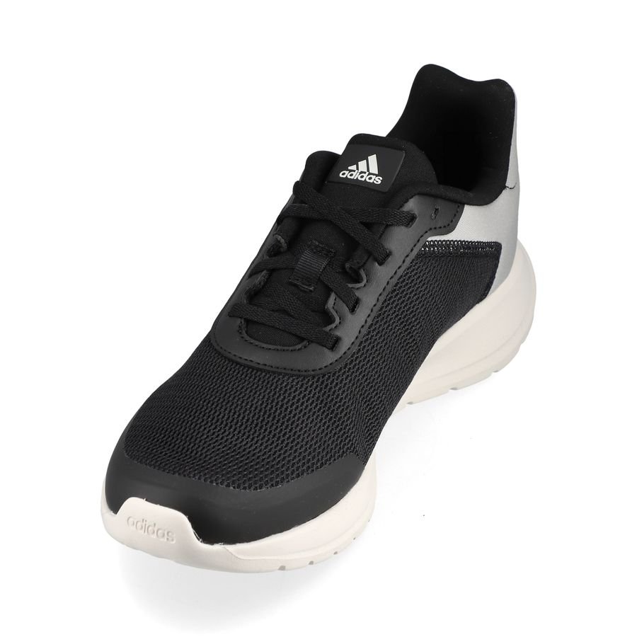 adidas Tensaur Running - Black/White Kids Shoe Run