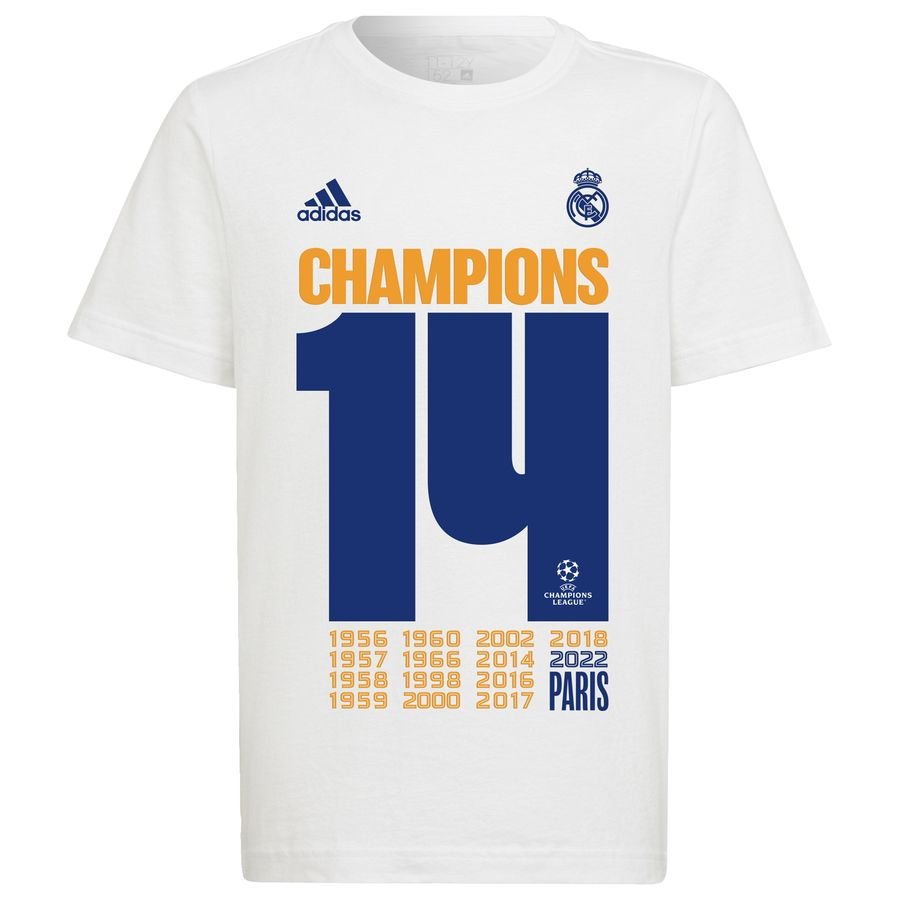 Real Madrid UCL Champions 2022 T-shirt