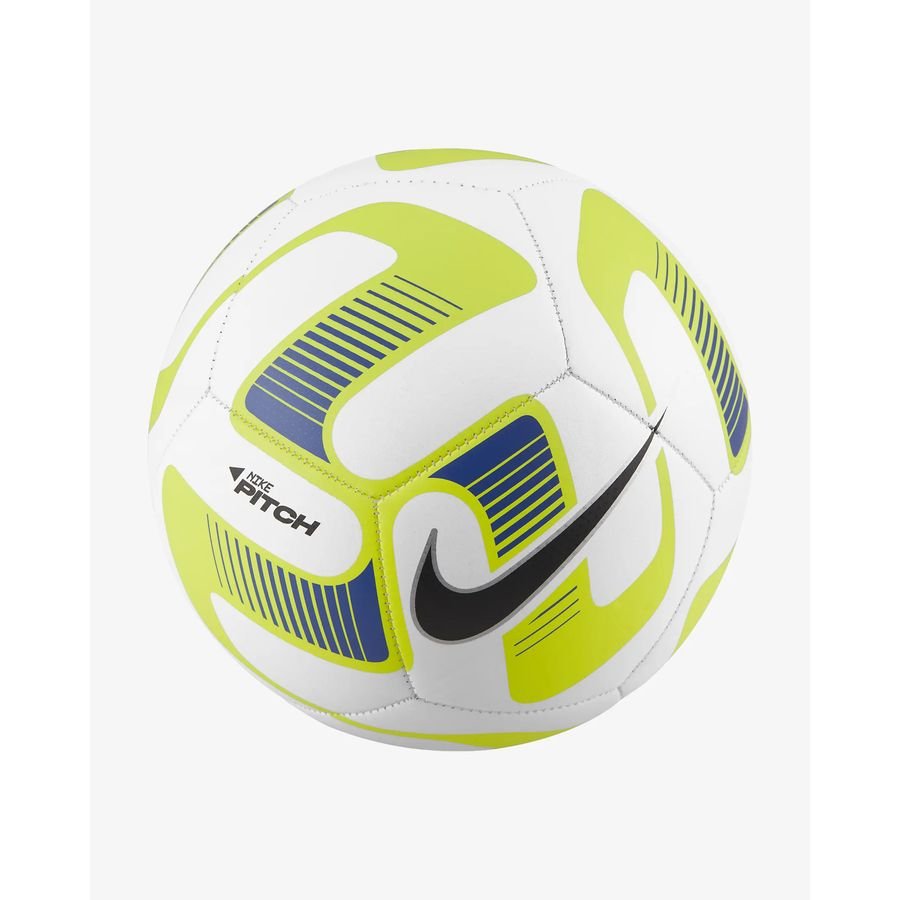 Nike Fodbold Pitch - Hvid/Neon/Sort thumbnail