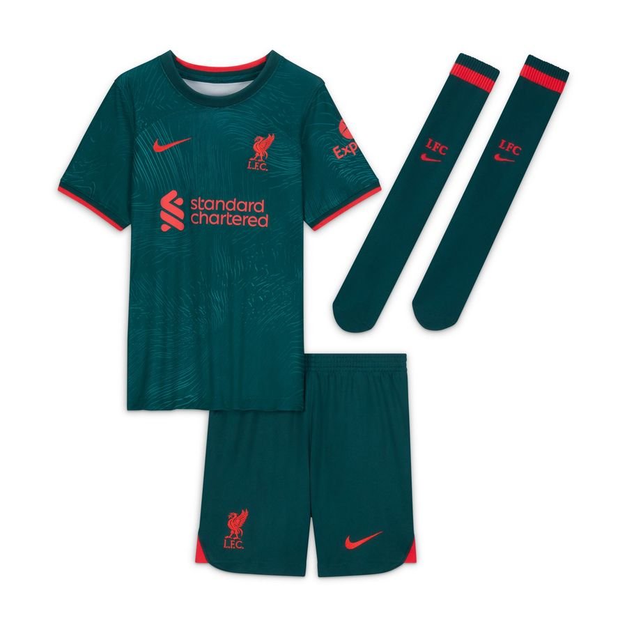 Liverpool Tredjetröja 2022/23 Mini-Kit Barn