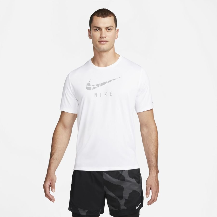Nike Løbe T-Shirt Dri-FIT Run Division - Hvid/Sølv thumbnail